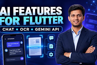 integrate ai chat ocr or gemini API features into your flutter app