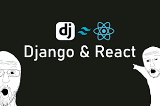 develop a full stack web application with django and react