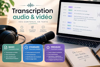 accurately transcribe your french audio or video