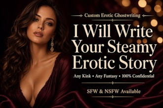 write seductive erotic story, romance story, erotic catfights and smut stories