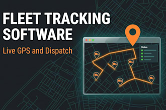 build custom fleet tracking software with live gps and dispatch
