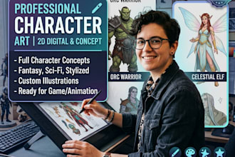 do 3d character modeling