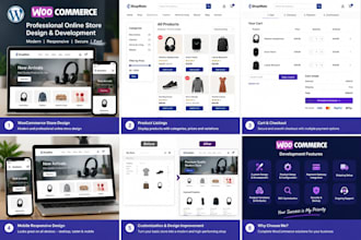 build a wordpress woocommerce website