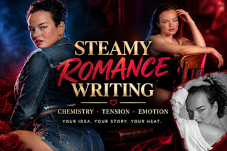 write a custom steamy erotic story, kinky, bdsm romance that keeps reader hooked