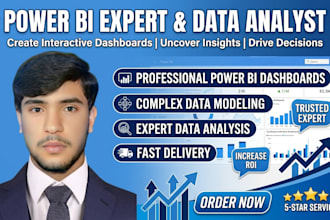 be your power bi expert and data analyst power bi dashboard