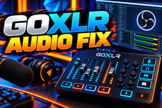 fix goxlr audio routing and obs streaming sound