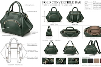 do leather soft goods design tote bag tech packs convertible bag techpack pro