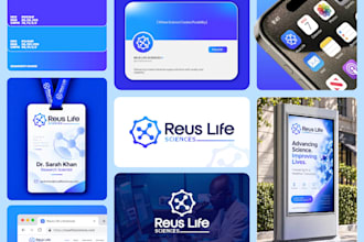 create a unique logo, brand identity and branding kit