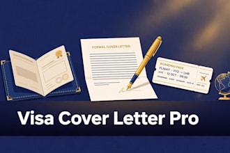 write your tourist visa cover letter and document checklist