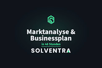 write a german market analysis or business plan in 48 hours