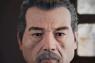 make hyper realistic 3d metahuman character avatar 3d vr character 3d vr avatar