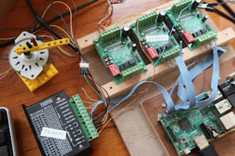develop teensy cnc motion control firmware for stepper and servo motors