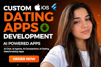 build dating app tinder clone for android and ios with flutter or react native