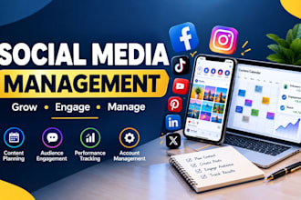 be your digital marketing manager and virtual assistant