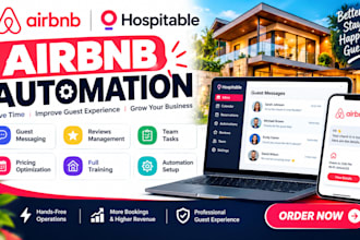 hospitable airbnb automation guest messaging reviews team tasks pricing training