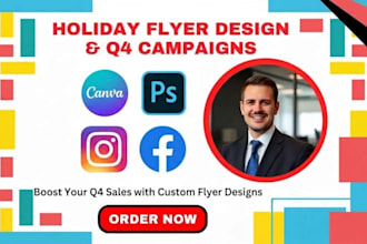 design high converting black friday and holiday promo flyers in canva