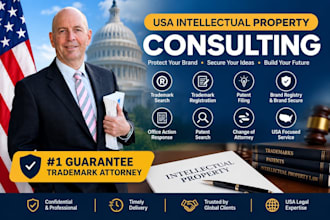 agency patent search trademark filling intellectual property consulting attorney