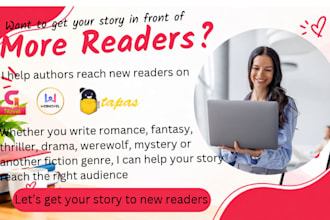 promote your tapas, goodnovel and webnovel story