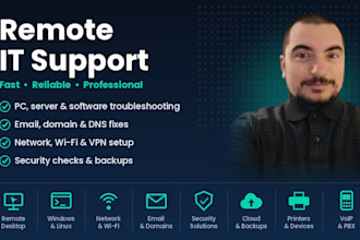 be your remote IT support technician