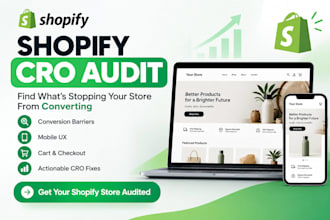 audit your shopify store and give you actionable cro fixes