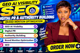 do GEO ai visibility, digital PR, authority building, brand mention optimization