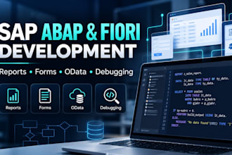 develop and fix sap abap, adobe forms, alv, and fiori apps