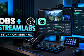 setup and optimize obs studio and streamlabs for streaming and recording