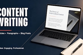 write engaging articles and clear paragraph for your content