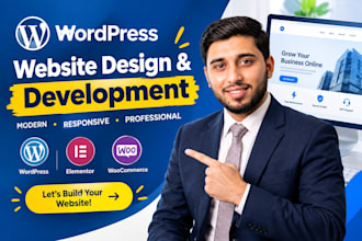 develop, design, or clone a responsive wordpress website