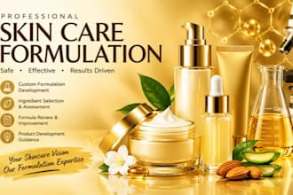 develop customized skincare and beauty product formulas