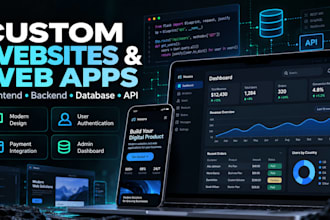 build a custom website or web application