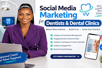 do social media marketing for dentist and dental clinics to attract more patient
