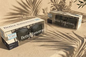 design creative box packaging and retail product display