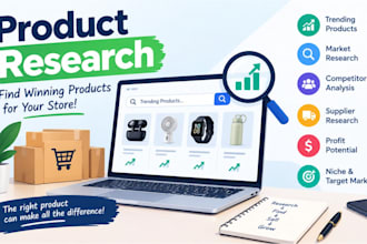 do amazon product research and competitor analysis for