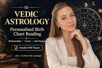read your vedic astrology birth chart
