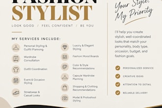 do professional fashion styling