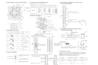 plan first floor slab for story building,rcc column, structural load calculation