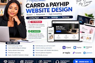 design carrd website carrd landing page design systeme io carrd website design