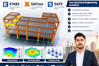 do structure design and analysis using etabs,sap2000 and safe