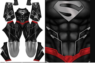 create realistic 3d clothing, outfit, unreal hair,  metahuman hair,  ue5