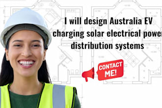 design australia ev charging solar electrical power distribution systems