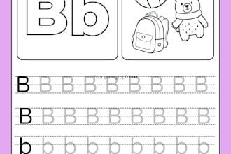 make kids worksheet , preschool busy book and kindergarten