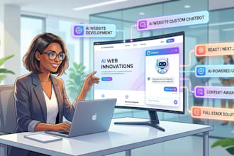 design business website with ai integration