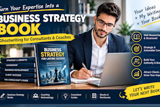 ghostwrite business strategy books for consultants and coaches