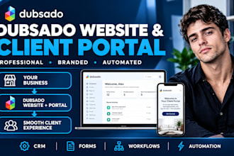 build dubsado website client portal and automate your client workflow