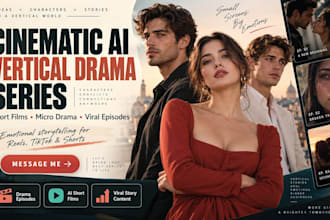 create cinematic ai drama series and vertical  viral micro drama episodes nextra