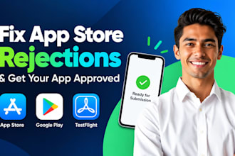 fix audit app store rejection expo capacitor base44 lovable app store submission