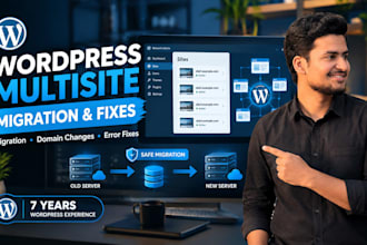migrate wordpress multisite and fix migration issues