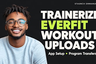 setup trainerize everfit fitness app and upload workout programs truecoach