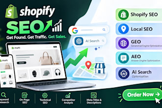 do shopify SEO and GEO for google and ai search